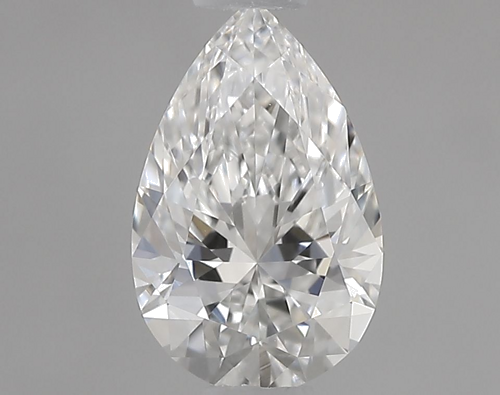 0.52 carat F-VVS1 Natūralus Pear Deimantas (1)
