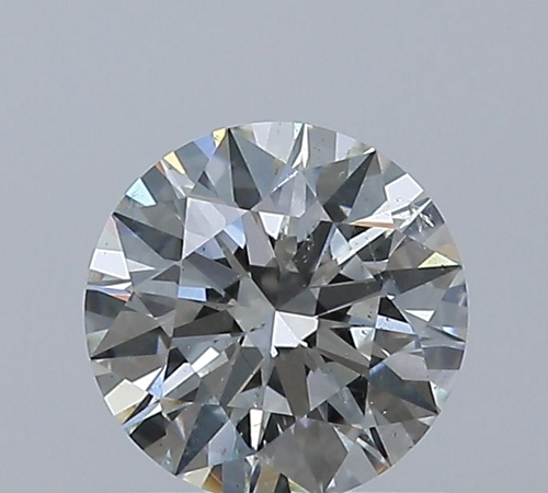 0.71 carat I-SI2 Excellent cut Natūralus Round Deimantas (1)