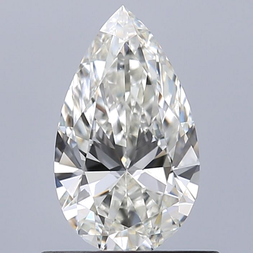 0.6 carat I-IF Natūralus Pear Deimantas (1)