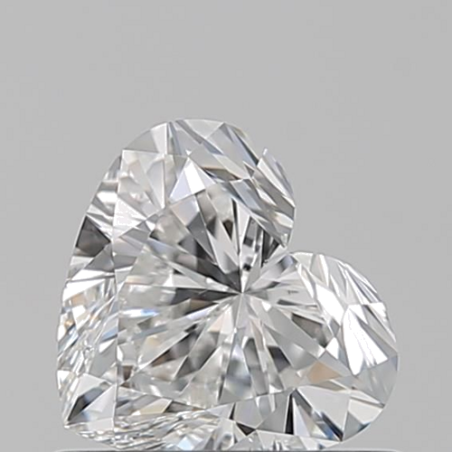 0.61 carat F-VS1 Natūralus Heart Deimantas (1)