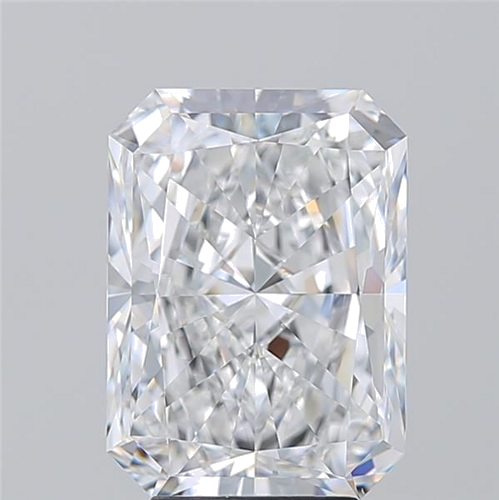 5.01 carat D-VS2 Natūralus Radiant Deimantas (1)