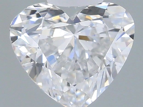 0.3 carat D-VS1 Natūralus Heart Deimantas (1)