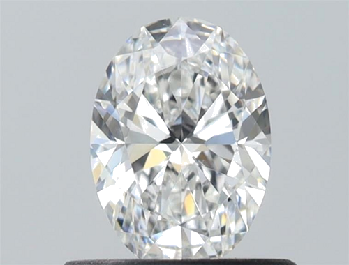 0.52 carat G-VS2 Natūralus Oval Deimantas (1)