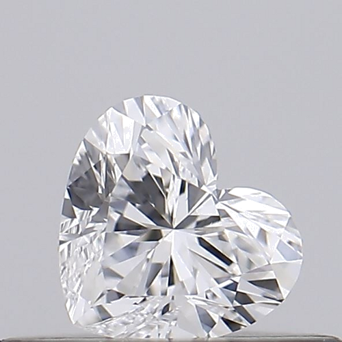0.2 carat D-VS1 Natūralus Heart Deimantas (1)