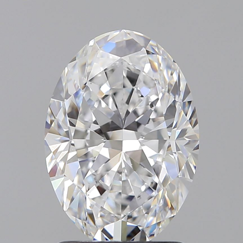 1.7 carat D-VS1 Natūralus Oval Deimantas (1)
