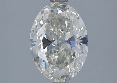 1.7 carat K-SI1 Natūralus Oval Deimantas (1)