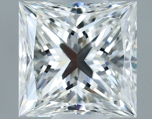 0.3 carat F-VVS1 Natūralus Princess Deimantas (1)
