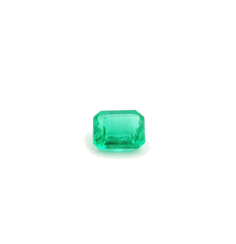 0.51 carat GREEN STEP cut Octagonal Smaragdas (1)