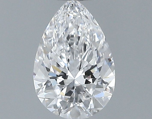 0.36 carat D-VVS1 Natūralus Pear Deimantas (1)