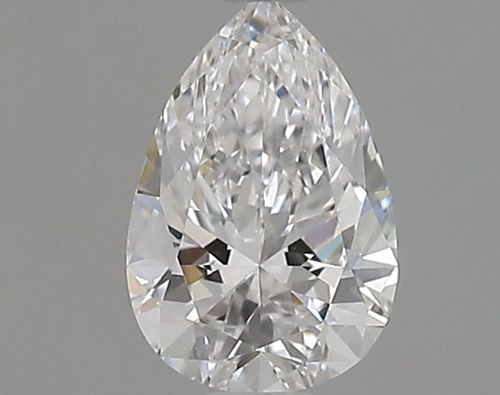 0.5 carat D-VS2 Natūralus Pear Deimantas (1)
