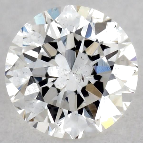 0.23 carat F-SI1 Very Good cut Natūralus Round Deimantas (1)