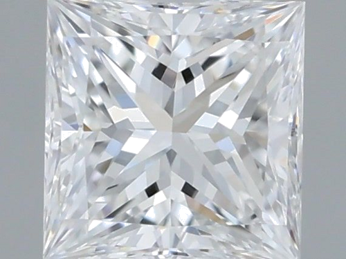 0.5 carat D-IF Natūralus Princess Deimantas (1)