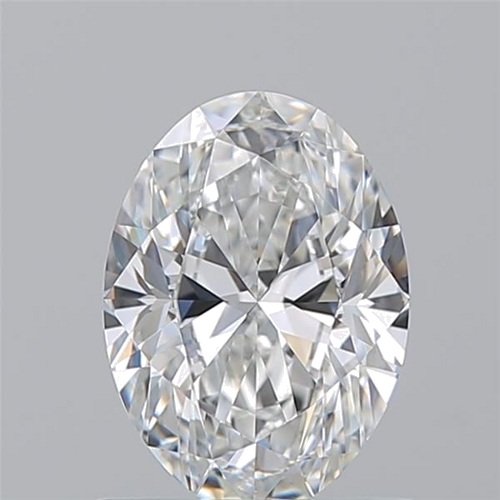 0.9 carat F-VVS1 Natūralus Oval Deimantas (1)