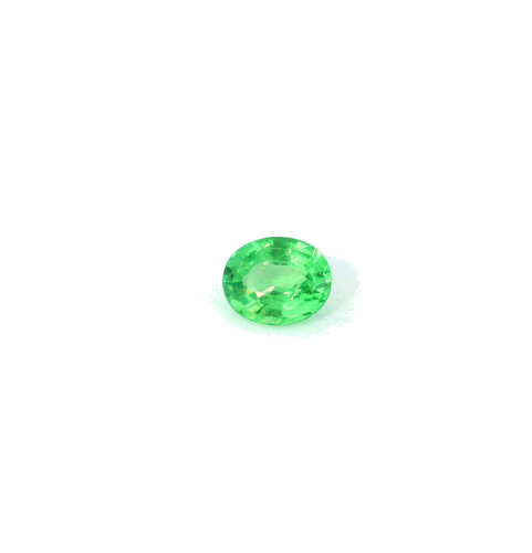 0.42 carat GREEN Oval Garnet (1)