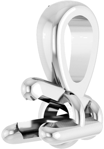 Pakabukas „Solitaire“ 925 Sidabro Round 2mm (2)