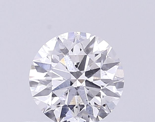 0.34 carat F-SI1 Very Good cut Natūralus Round Deimantas (1)