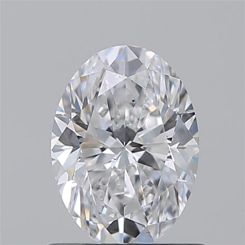 0.91 carat D-VS2 Natūralus Oval Deimantas (1)