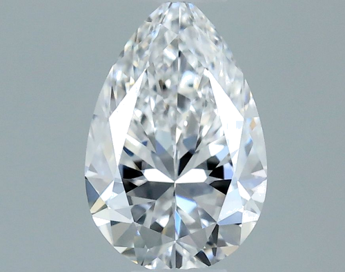 0.4 carat D-VVS1 Natūralus Pear Deimantas (1)