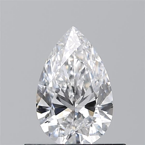 0.51 carat D-VS2 Natūralus Pear Deimantas (1)