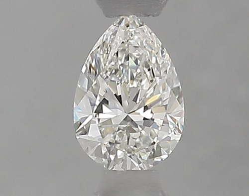 0.4 carat H-VS1 Natūralus Pear Deimantas (1)