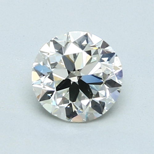 0.9 carat K-VVS2 Very Good cut Natūralus Round Deimantas (1)