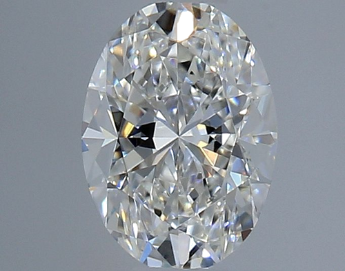 0.41 carat F-VVS2 Natūralus Oval Deimantas (1)