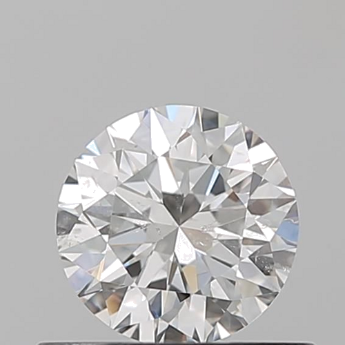 0.51 carat G-SI2 Excellent cut Natūralus Round Deimantas (1)