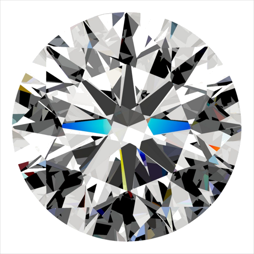 0.31 carat F-VS1 Excellent cut Natūralus Round Deimantas (1)