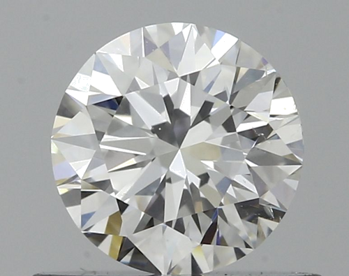 0.5 carat F-SI1 Excellent cut Natūralus Round Deimantas (1)