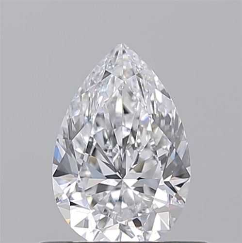 0.54 carat D-VS1 Natūralus Pear Deimantas (1)