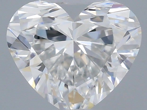 0.43 carat F-VS2 Natūralus Heart Deimantas (1)