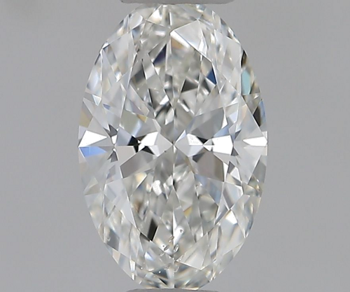 0.5 carat G-SI1 Natūralus Oval Deimantas (1)