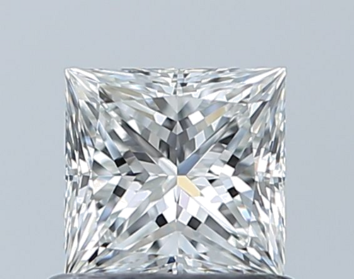 0.7 carat G-VVS1 Natūralus Princess Deimantas (1)