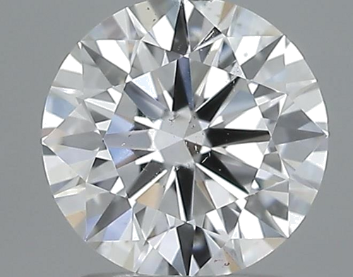 0.5 carat D-SI1 Excellent cut Natūralus Round Deimantas (1)