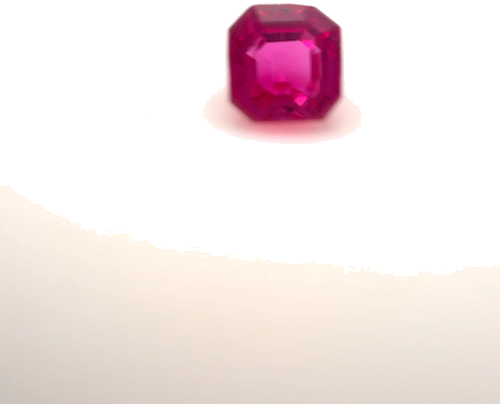 0.55 carat RED Asscher Rubinas (1)