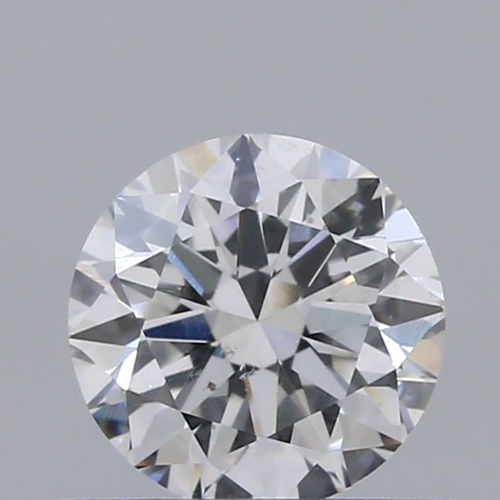 0.5 carat F-SI2 Very Good cut Natūralus Round Deimantas (1)
