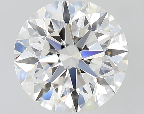 0.61 carat F-VVS2 Excellent cut Natūralus Round Deimantas (1)