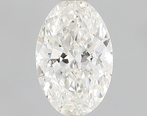 0.37 carat H-SI2 Natūralus Oval Deimantas (1)