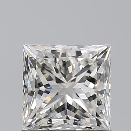 1.01 carat I-VS2 Natūralus Princess Deimantas (1)