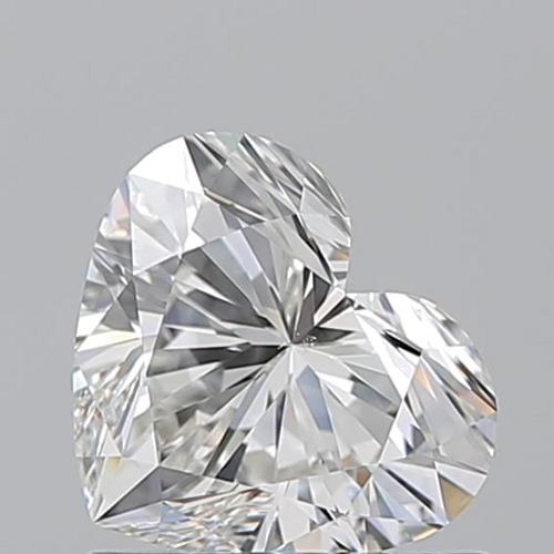 1.01 carat I-VS2 Natūralus Heart Deimantas (1)