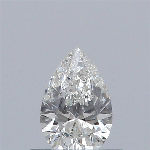 0.4 carat G-VS2 Natūralus Pear Deimantas (1)