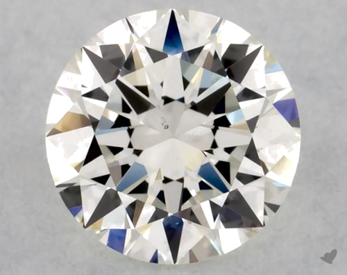 0.5 carat I-VS2 Excellent cut Natūralus Round Deimantas (1)