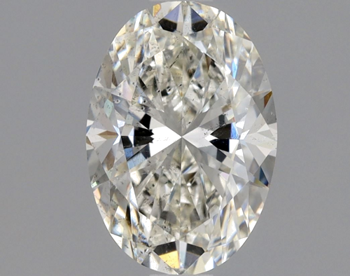 1.21 carat I-SI2 Natūralus Oval Deimantas (1)