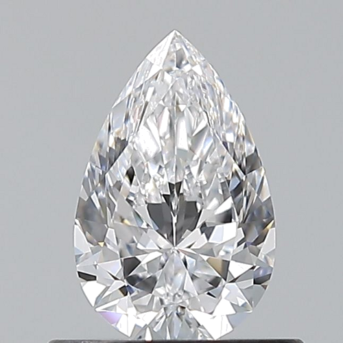 0.57 carat D-VS1 Natūralus Pear Deimantas (1)