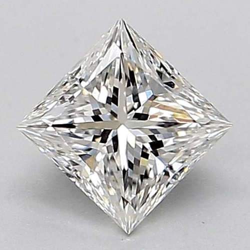 0.6 carat G-VS2 Natūralus Princess Deimantas (1)