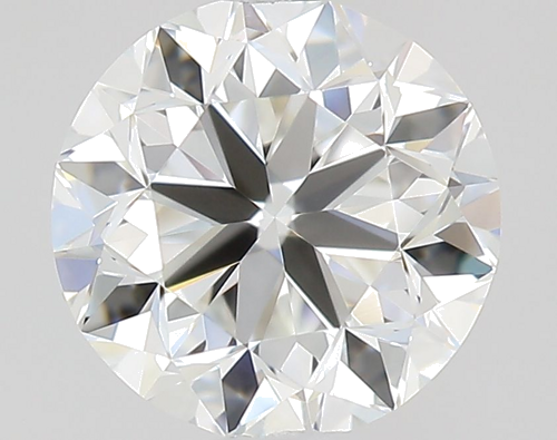 0.5 carat F-VVS1 GD cut Natūralus Round Deimantas (1)