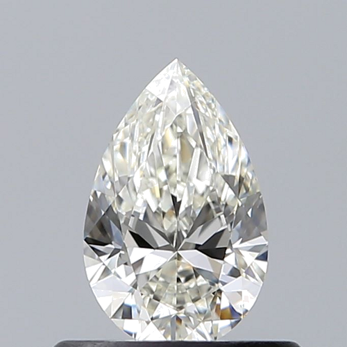 0.5 carat J-VS1 Natūralus Pear Deimantas (1)