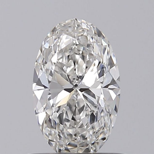 0.6 carat G-VVS2 Natūralus Oval Deimantas (1)