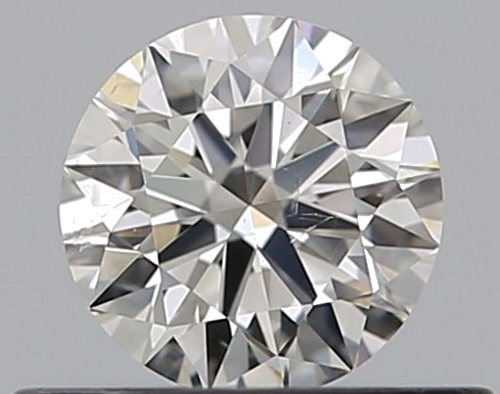 0.39 carat G-SI1 Excellent cut Natūralus Round Deimantas (1)