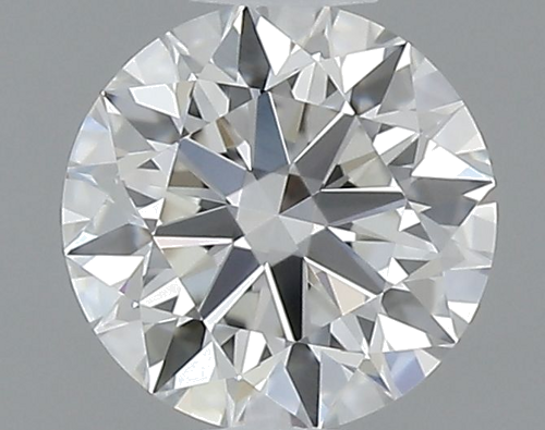 0.43 carat F-VVS1 Excellent cut Natūralus Round Deimantas (1)